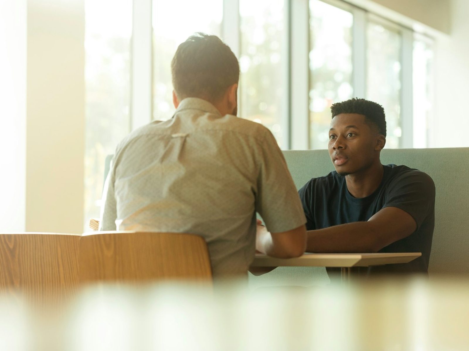 A one-to-one conversation with a new client